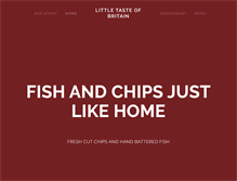 Tablet Screenshot of littletasteofbritain.net